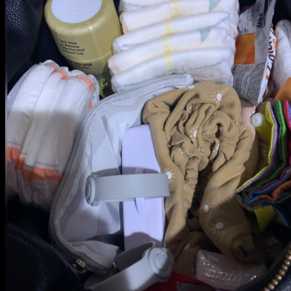 Fawn Design Diaper Bag Black Large Size - Picture 10 of 15